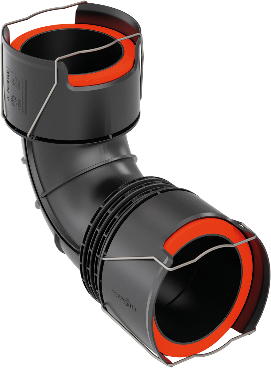 Bocht 90° R75 - Viessmann