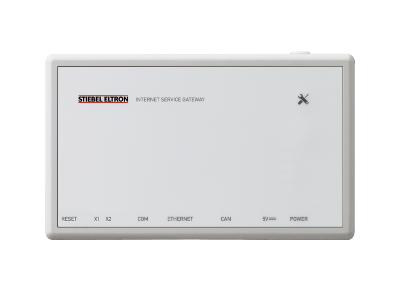 Stiebel Eltron ISG Web Bedieningspaneel