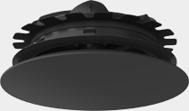 Viessmann Toe- en afvoerventiel rond zwart - 7055218